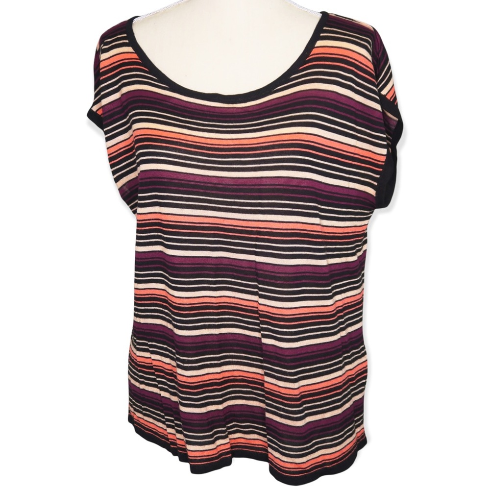 Mac&Jac Stripe Top - Size: XL
